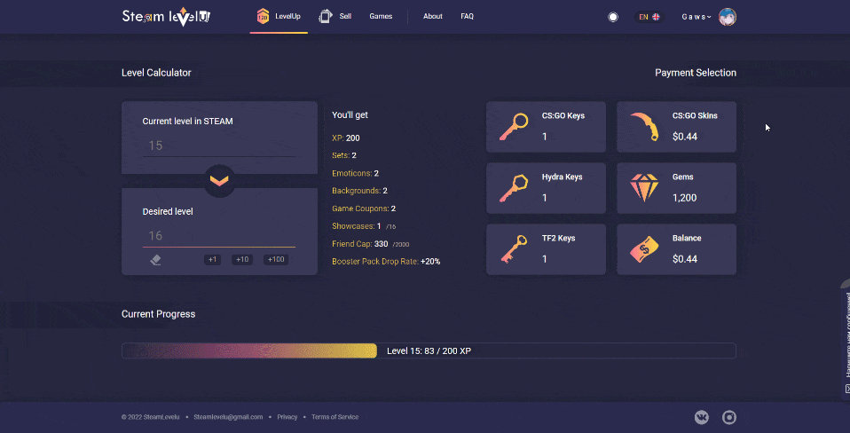 How is it to level up on Steam to SteamLevelU in 2024 cheap and easy?