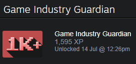 What is a level on Steam?